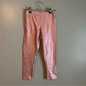 365 Kids | Light Pink Shimmery Girls Leggings | Size: 8